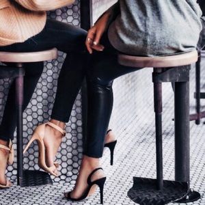 Shutz Luriane slingback sandal.